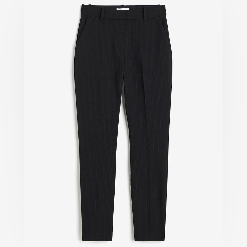 H&M Pinstripe Skinny Work Pants - Size 8